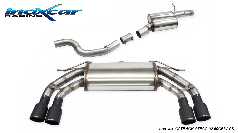 CATBACK.ATECA.02.90CBLACK CATBACK.ATECA.02.90CBLACK
